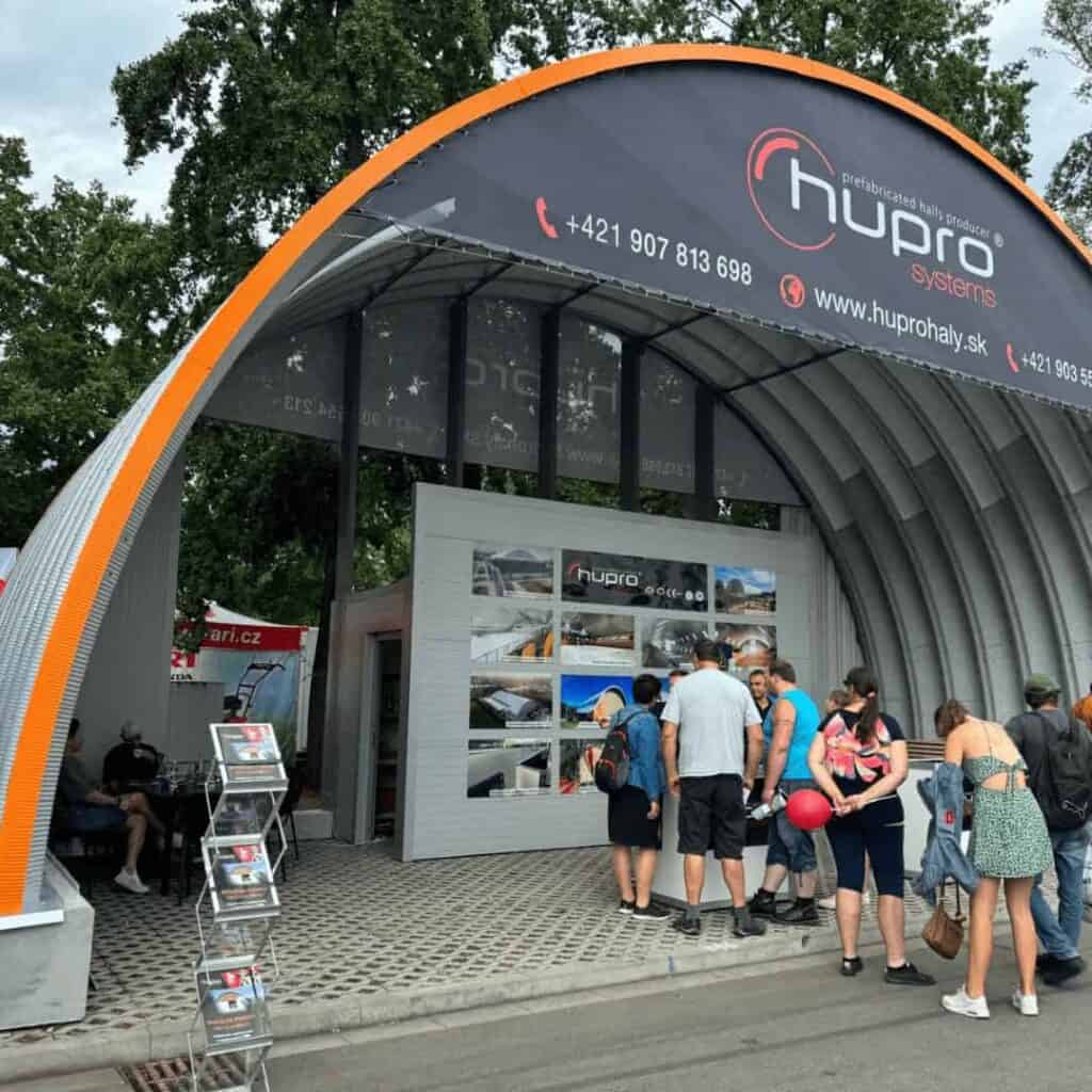Stánek/hala HUPRO firmy SYSTEMS SE na Země živitelka 2024