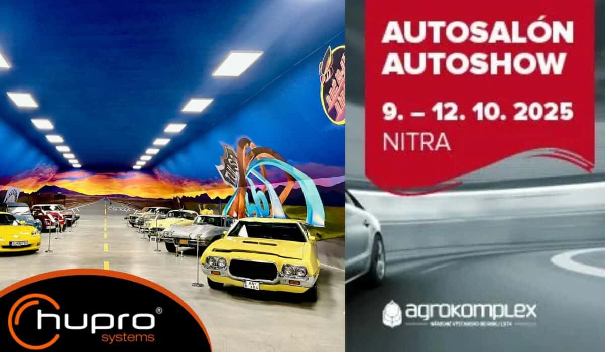 Autosalón Autoshow Nitra 2025 HUPRO SYSTEMS SE