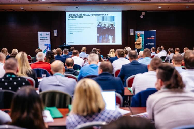 Prezentace a odborný program na Konferenci Výrobní management 2025 v Žilině