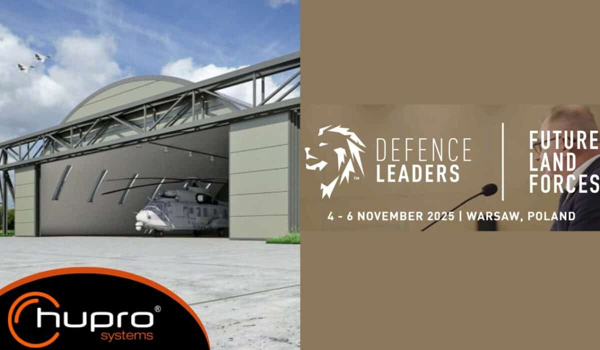 Future Land Forces 2025 ve Varšavě – armádní konference a montovaná ocelová hala HUPRO SYSTEMS SE