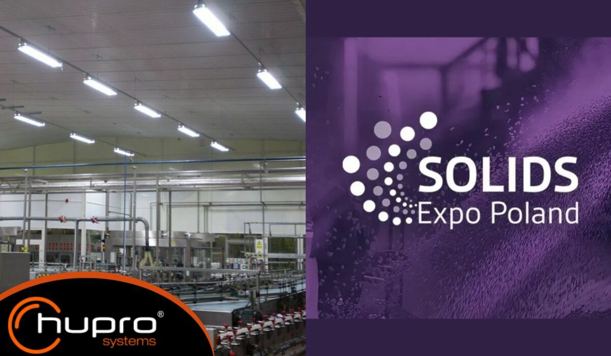 SOLIDS Expo Poland 2025 ve Varšavě – veletrh technologií sypkých materiálů a průmyslové haly HUPRO Systems