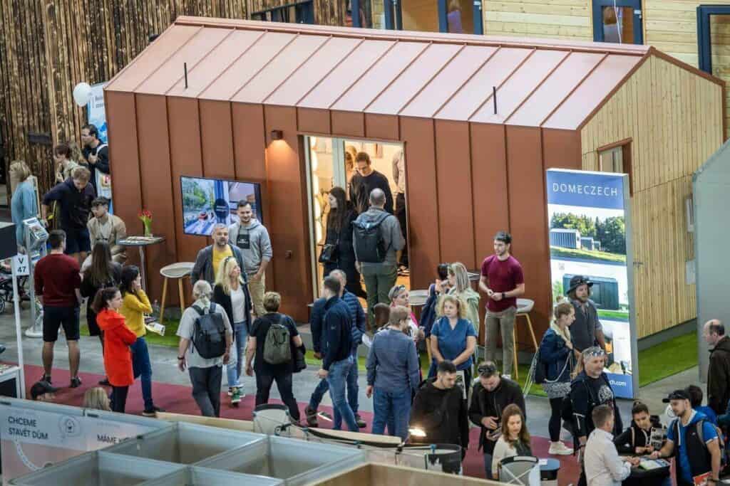 Stavební veletrh Brno 2026 – expozice moderních dřevostaveb a malých modulárních domů pro bydlení