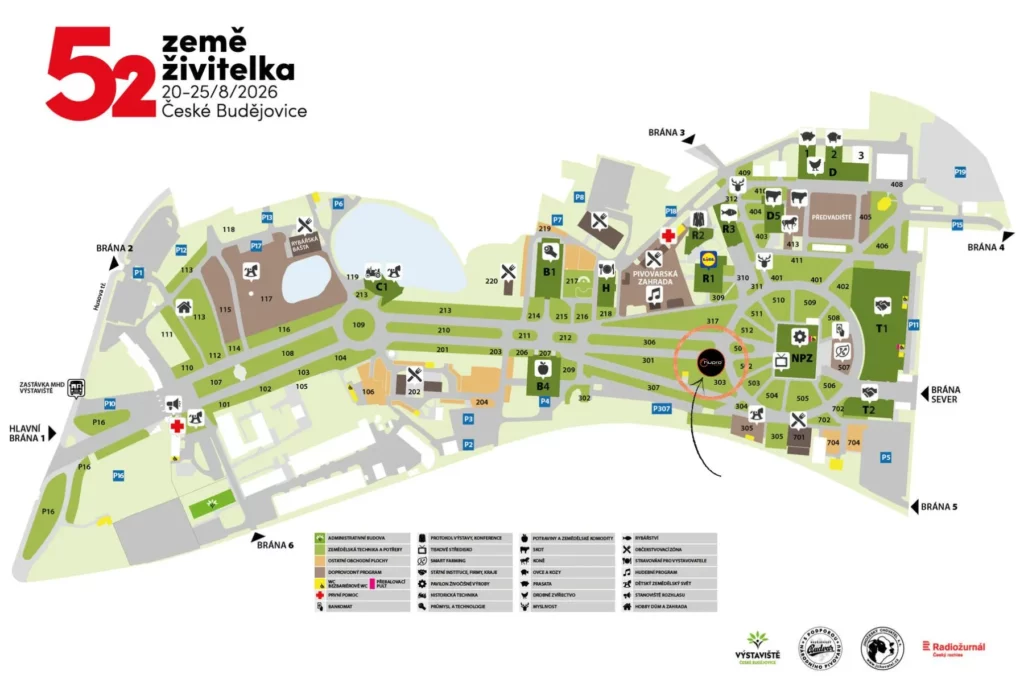 Mapa Zeme zivitelka 2026 Hupro
