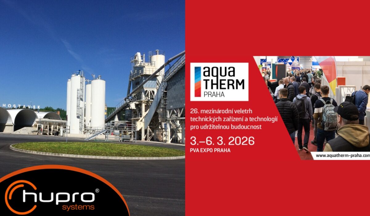 Aquatherm Praha 2026 – mezinárodní veletrh technických zařízení budov v PVA EXPO Praha, náhled článku HUPRO SYSTEMS SE
