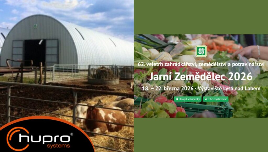 Náhledovka veletrhu Jarní Zemědělec 2026 v Lysé nad Labem, HUPRO SYSTEMS SE