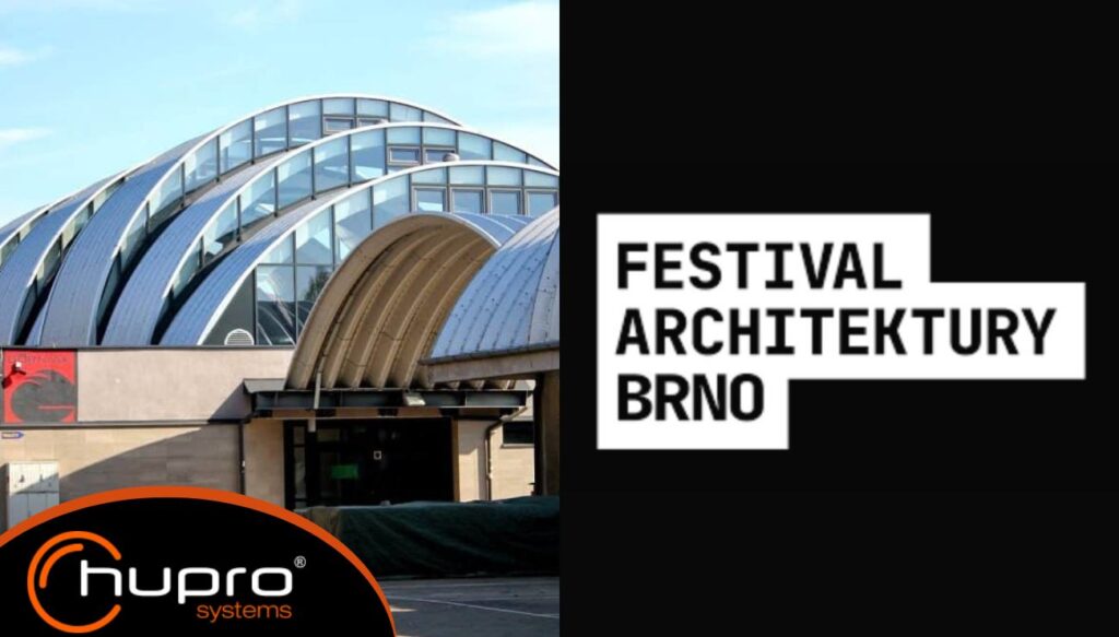 Náhledový obrázek článku Festival architektury Brno 2026 – oblouková hala HUPRO SYSTEMS SE